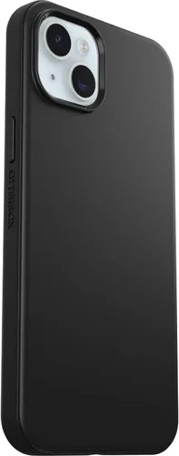 Vista 4 de OtterBox Funda para iPhone 15 Plus y iPhone 14 Plus Symmetry Series - Negro, Se Acopla a MagSafe, Ultra-Elegante, Bordes Elevados Protegen Cámara