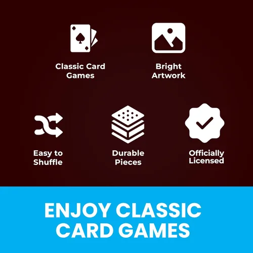 Vista 4 de MasterPieces Cartas de juego con licencia oficial de Hershey - Baraja de 54 cartas para adultos