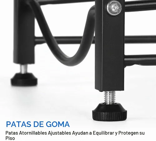 Vista 3 de LIANTRAL Estante para botellas de agua de 5 galones - Soporte desmontable resistente de 3 niveles para el hogar, oficina (negro)