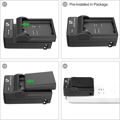 Vista 9 de Cargador de batería EN-EL14 EN EL14a, cargador LP compatible con Nikon D3500, D5600, D3300, D5100, D5500, D3100, D3200, D5200, D5300, D3400, DF