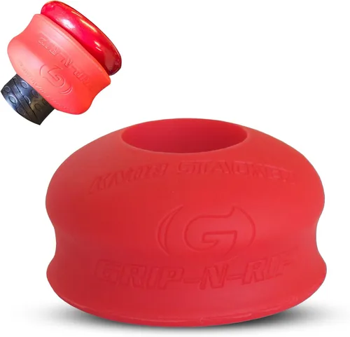 Vista 8 de Anillo de estrangulamiento de Grip-N-Rip para bate de béisbol/sóftbol con empuñadura de botón y apilable para un ajuste personalizado y comodidad
