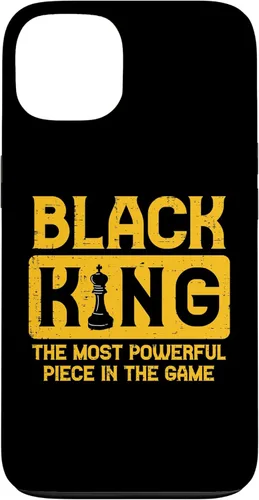 Vista 7 de Black King Chess Black Pride History BHM African Men Gift Case for iPhone 17
