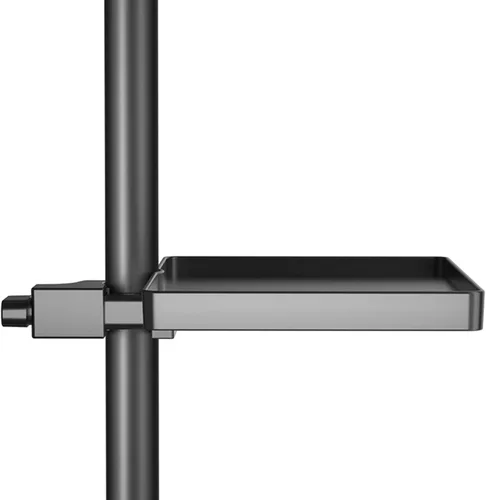 Vista 5 de Microphone Stand Tray Desk Mic Stand Clamp On Firm Rack Tray Holder Sound Card Tray Clip Holder for Live Tripod Holder