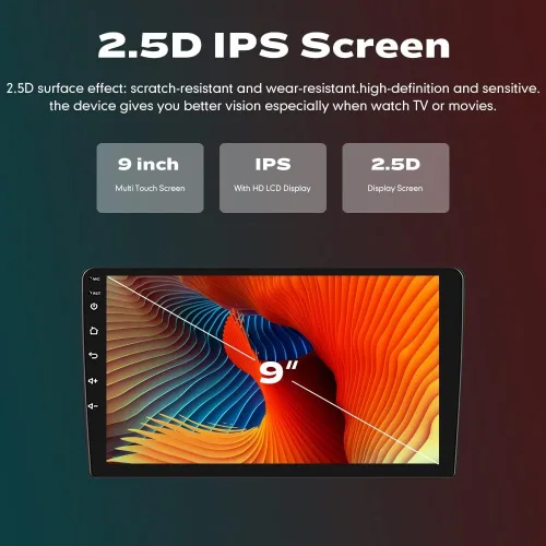 Vista 34 de CarPlay Android Auto Autoradio Navegación de Coche Estéreo GPS Radio 9 "IPS Pantalla Táctil Headunit Tablet para Hyundai Sonata 2010-2014 si