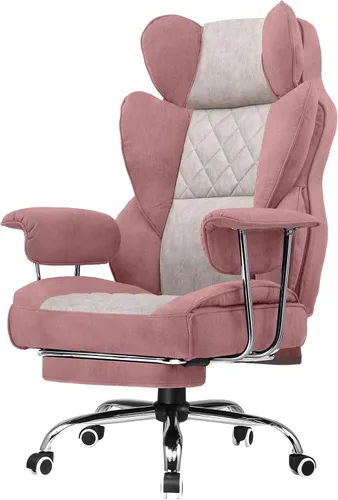 Vista 12 de GTPLAYER Silla para videojuegos, silla de oficina con soporte lumbar de resorte de bolsillo, ergonómica y cómoda, silla de escritorio de oficina