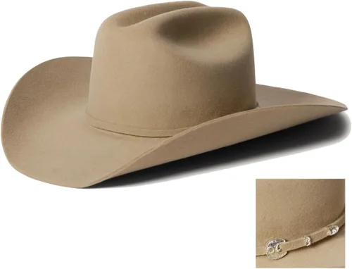 Vista 8 de Stetson Sombrero Western Black Corral Buffalo Collection - SBCRAL-7540-07