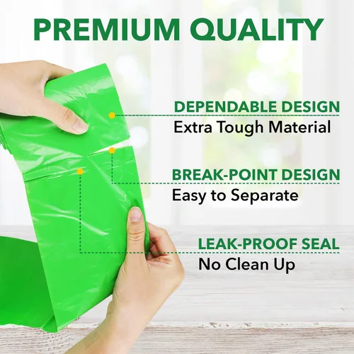 Vista 4 de AUTOMEND PRO Bolsa de basura para automóvil – Bolsa de basura desechable para automóviles Papelera de coche de 25 litros Rollo de 30 bolsas