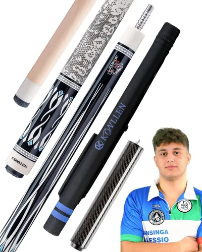 Vista 19 de KONLLEN Maple Pool Cue Stick – Low Deflection Performance Billiard Cue for Adults, Professional Play