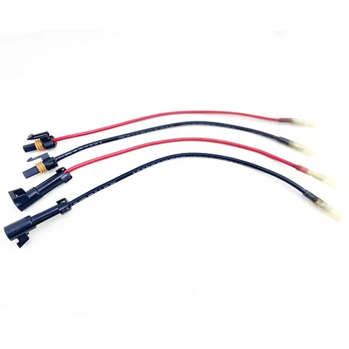 Vista 6 de Arnés de cableado de reparación giratorio para compradores SaltDogg TGS Esparcidores de sal para puerta trasera sustituye a 3020301 (hembra, negro)