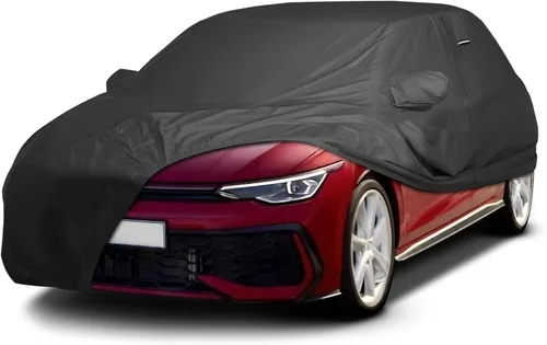 Vista 23 de iCarCover Funda de automóvil personalizada para Volkswagen Arteon (2018-2024), impermeable, para todo tipo de clima, lluvia, nieve, UV, protector