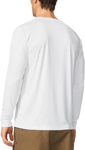Vista 2 de BALEAF - Camisas de manga larga para hombre, ligeras, protección solar UPF 50+, SPF, camisetas para ir de pesca, senderismo, correr