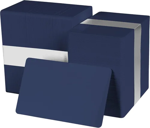 Vista 3 de Paquete de 100 tarjetas de PVC CR80 blancas 20 mil por easyIDea