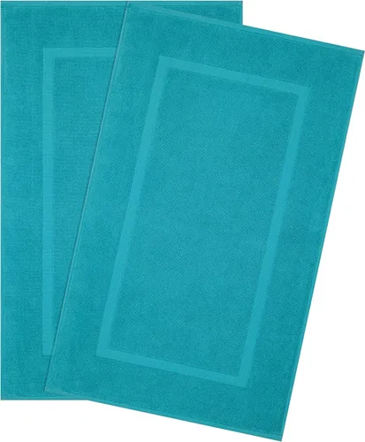Vista 119 de Cotton Paradise - Alfombras de baño antideslizantes 100% algodón para el baño, 17 x 24 pulgadas, suaves, absorbentes, de secado rápido, lavables a