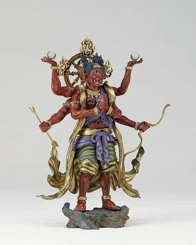 Vista 4 de Kaiyodo Kt Project Kt-025 Takeya Style Jizai Okimono (edición Ashura) figura de acción