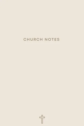 Church Notes Notebook Sermon Notes Journal Church Sermon Notes for Women and Bible Journal for Women Sermon Notebook Church Notebook for Note