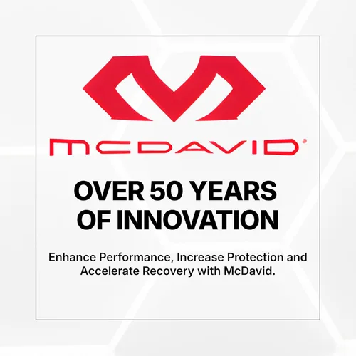 Vista 7 de Rodilleras de compresión: McDavid Hex Par de rodilleras de compresión hexagonales para baloncesto, voleibol, levantamiento de pesas y más