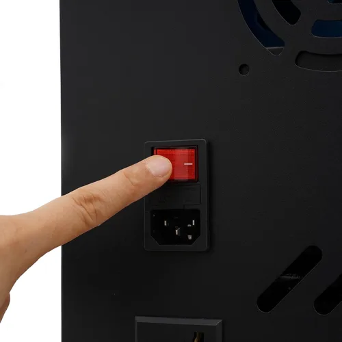 Vista 6 de 20 Unit Device Charging Station, Charging Cabinet for Cellphones & Tablet Computers, Mobile Phone Charging Cabinet with Charger Cable Management or