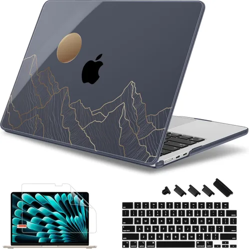 Vista 9 de May Chen Funda compatible con M4 MacBook Air de 15 pulgadas 2025 2024 2023 A3241 A3114 A2941 M3 M2 con pantalla de retina líquida y Touch ID