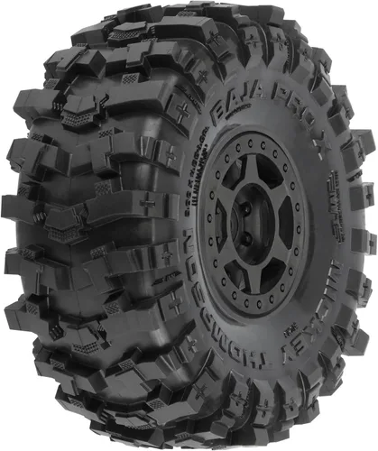 Vista 8 de Pro-Line Racing 1/10 MT Baja Pro X Pred F/R 1.9 Pulgadas Neumáticos de Oruga 2 PRO1021303 Neumático RC