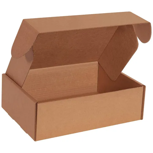 Vista 13 de BOX USA BMFL962K 9" de largo x 6 1/4" de ancho x 2" de alto, Kraft (paquete de 50)