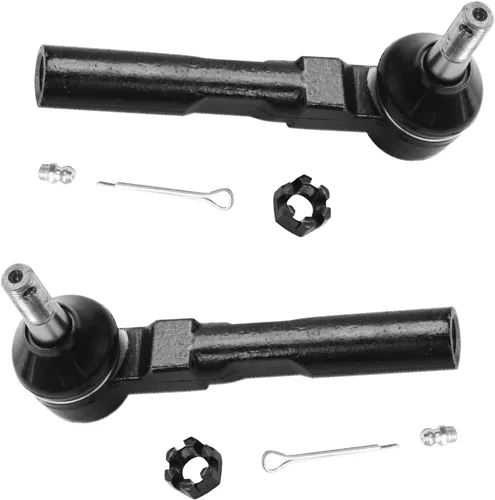 Vista 3 de Detroit Axle - Juego de 6 barras de acoplamiento delanteras para GMC Chevy Sierra Silverado 1500 99-06, 4 extremos de barra de acoplamiento
