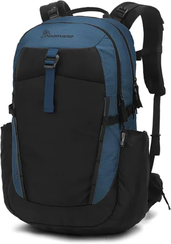 Vista 10 de MOUNTAINTOP 30L Hiking Backpack,Men Women Camping Backpack,Lightweight Trekking Travel Backpacks for Climbing Skiing Cycling