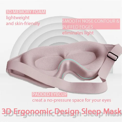 Vista 4 de Máscara de ojos para extensiones de pestañas, máscara de dormir para extensiones de pestañas para mujeres, extensión de pestañas, máscara de dormir