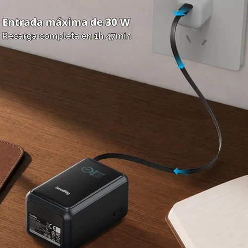 Vista 3 de SMALLRIG Banco de energía Nano36 para cámara, 10000mAh PD45W USB-C VMount