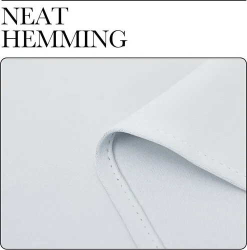 Vista 332 de NICETOWN - Divisor de habitación, cortina opaca divisora de habitación con función de aislamiento térmico, panel para puerta corredera o patio