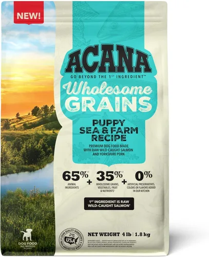 Vista 27 de ACANA - Receta para cachorros de perro, 4.5 libras Alimento seco para perros con alto contenido en proteínas y sin cereal, el embalaje puede variar