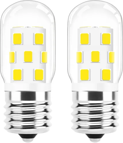 Bombilla LED E17 regulable, equivalente a 30-40 W de incandescente, blanco natural 4000K, apta para microondas sobre la estufa de LG Whirlpool