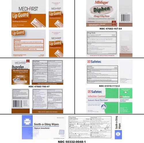 Vista 5 de Marine Kit de primeros auxilios de emergencia en funda impermeable