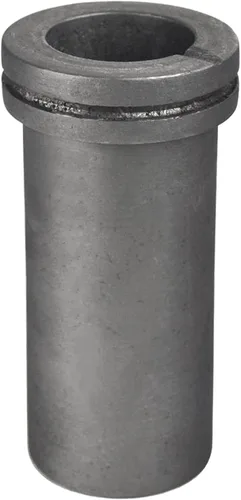 2.2 lbs Kilo Horno Presupuesto Fundición de grafito Hardin MF Serie Crisol para fundición de fundición Oro Plata Cobre Chatarra Joyería Metal