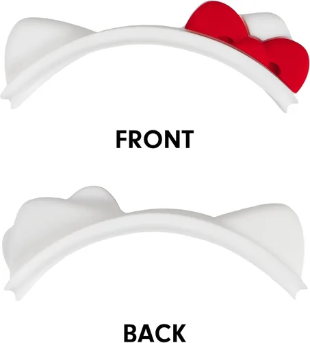 Vista 2 de Sonix x Sanrio - Funda de diadema de Hello Kitty para AirPods Max, accesorio protector de silicona con orejas de gato para auriculares Compatible