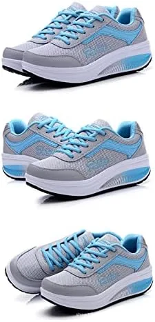 Vista 5 de Zapatos deportivos casuales para caminar transpirables para mujer