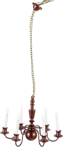 GANAZONO Lámpara de techo en miniatura para casa de muñecas, mini lámpara de techo, decoración para casa de muñecas Accesorios de decoración