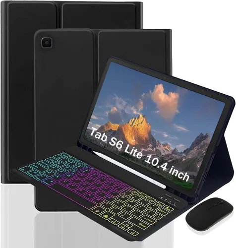 Vista 14 de Funda de teclado para Samsung Galaxy Tab A9 de 8,7 pulgadas