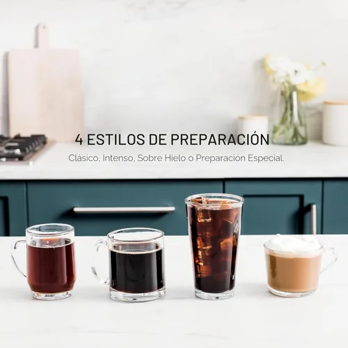 Vista 3 de Ninja Pods & Grounds Specialty - Cafetera de una sola porción, compatible con cápsulas K-Cup, espumador de leche integrado, tamaños de taza de 6