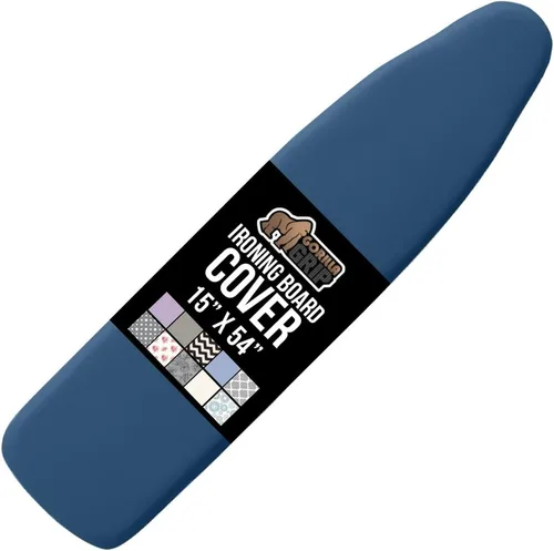 Vista 31 de GORILLA GRIP The Original - Funda y almohadilla para tabla de planchar, revestimiento de silicona, acolchado grueso resistente a quemaduras, fundas