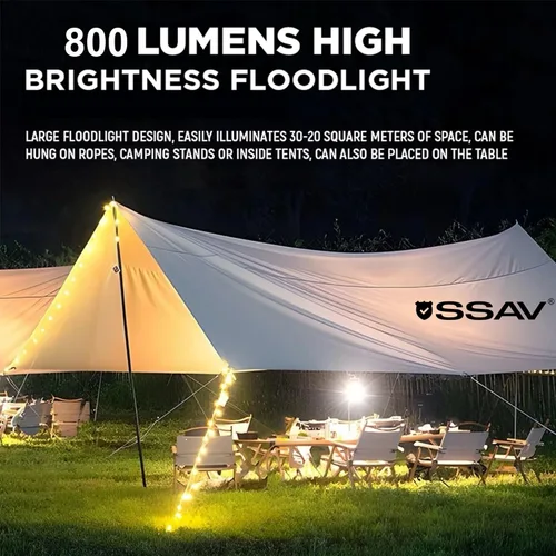 Vista 5 de Linterna LED para campamento, faroles LED, kits de supervivencia adecuados para huracanes, luz de emergencia para tormentas, apagones, linternas