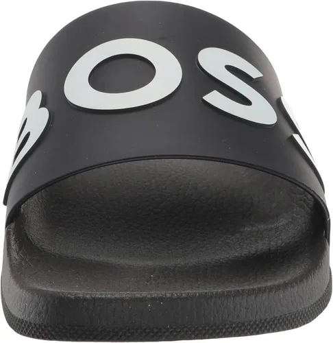 Vista 2 de BOSS Sandalias con logotipo grande para hombre