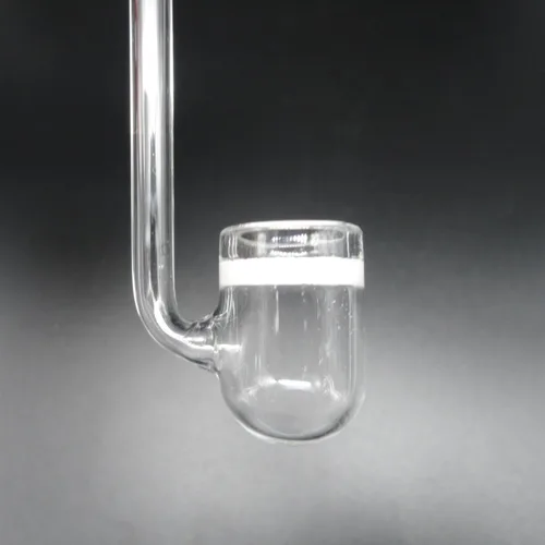 Vista 5 de Difusor de CO2 de vidrio en forma de U para plantas de acuario