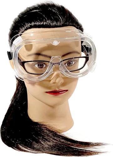 Vista 2 de SIPA Gafas protectoras de seguridad, gafas ligeras y suaves con protección de marco transparente