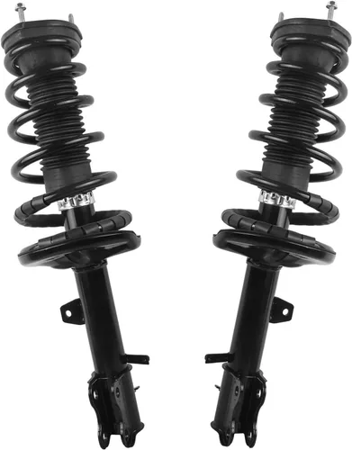 Vista 75 de Detroit Axle - Puntales delanteros 4WD con resorte helicoidal para Nissan Frontier 2005-2021, 2006 2007 2008 2009 2010 2011 2012 2013 2014 2015 2016