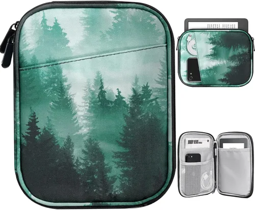 Vista 16 de TiMOVO Funda protectora para tablet de 6 a 7 pulgadas para libros electrónicos Paperwhite/Colorsoft Signature Edition, funda protectora con bolsillo