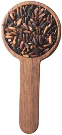 Vista 3 de Woodpool Juego de cucharas medidoras de madera, cucharas medidoras de cocina, cucharas medidoras de té, café, azúcar, especias, herramientas