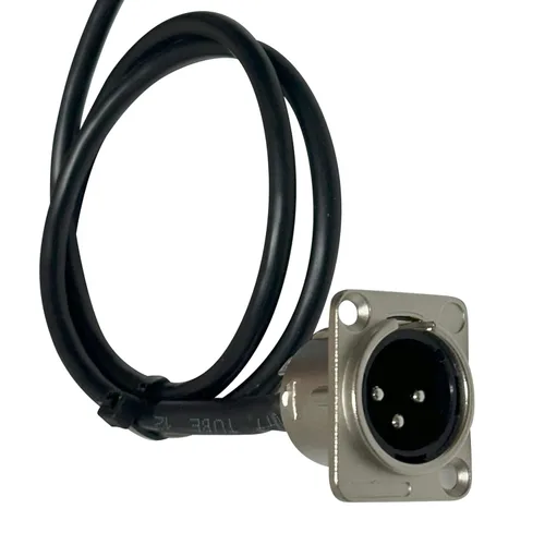 Vista 9 de Cable de paso XLR premium, sin soldadura, para caja de escenario, panel de conexiones, caja de piso, sin soldadura para instalaciones de audio