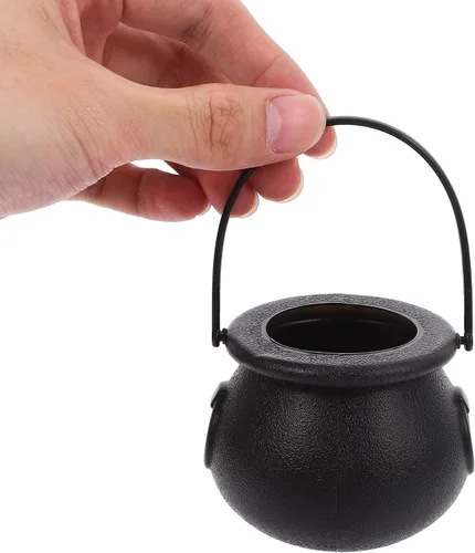 Vista 6 de Kichvoe Cubo de golosinas de Halloween s Contenedor de dulces de Halloween