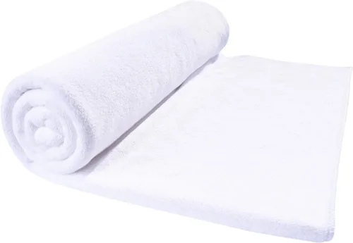 Vista 8 de Toalla de baño de microfibra de gran tamaño (sábana de baño), 1 paquete (32 x 71 pulgadas), extra grande, súper absorbente, de secado rápido, suave