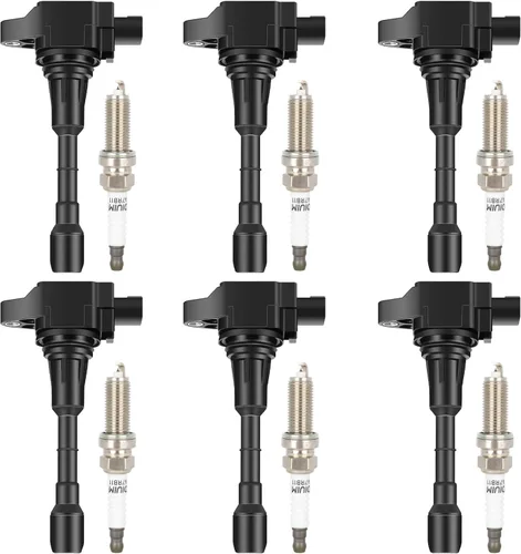 Vista 27 de ECCPP UF269 6 bobinas de encendido con 6 bujías de iridio 7781 para Chrysler para Dodge Concorde Intrepid Concorde 300 Pacifica Prowler Magnum 2.7L